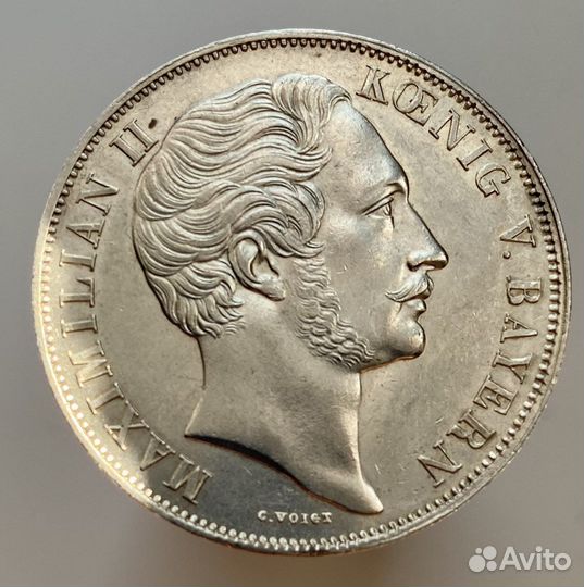 2 гульдена 1855