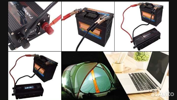 Инвертор 220В 1500 Вт