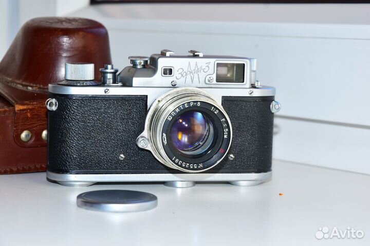 Зоркий-3М редкий пленочный фотоаппарат СССР
