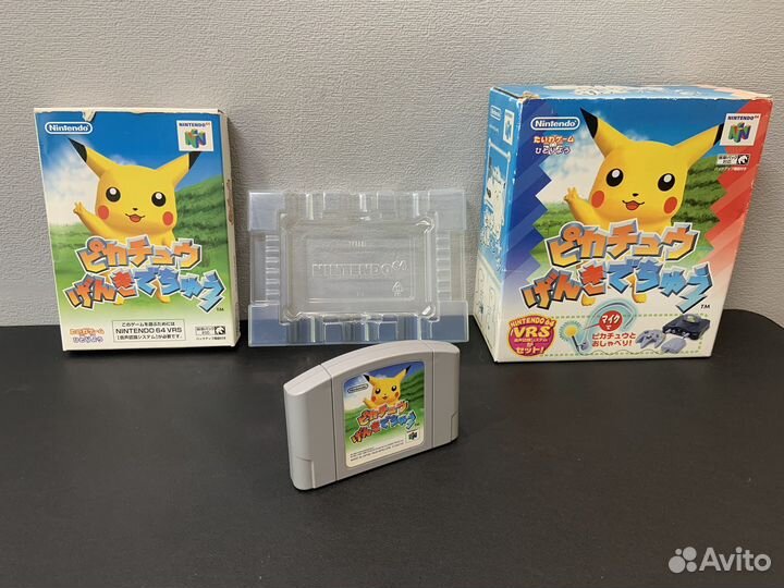 Pikachu Ginki ретро игра на Nintendo 64