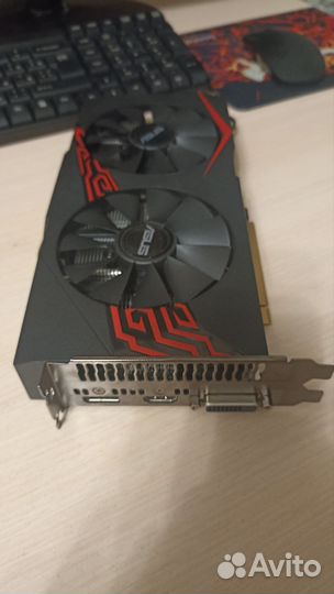 Видеокарта asus RX570 4gb