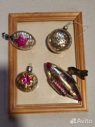 Ёлочные игрушки СССР