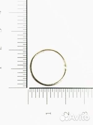 Золотое кольцо с камнем 17,5р