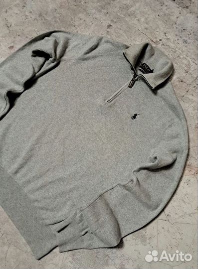 Свитер 1/4 zip polo ralph lauren оригинал