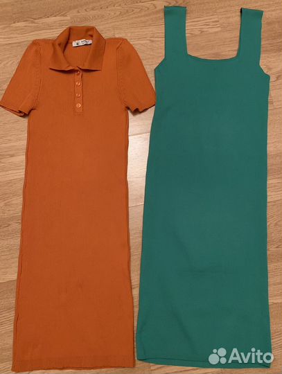 Платья трикотажные новые 42-44