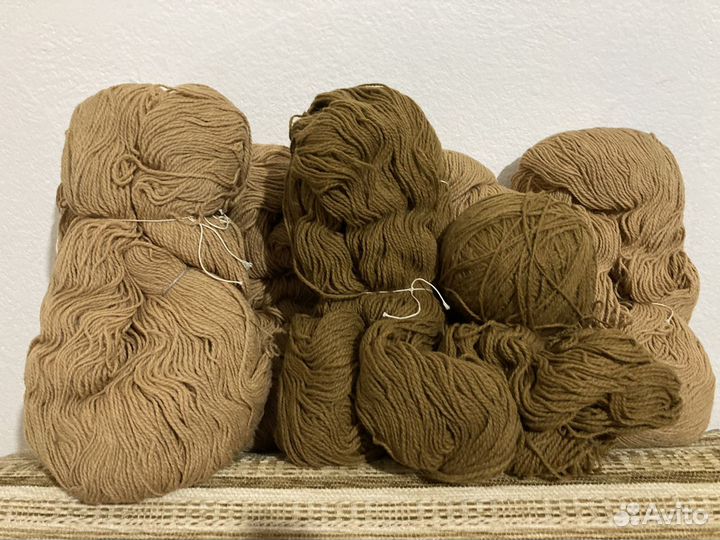 Пряжа чистошерстяная