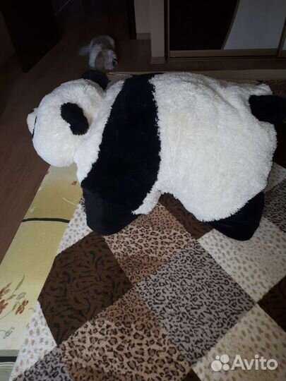 Панда игрушка - подушка интерьерная
