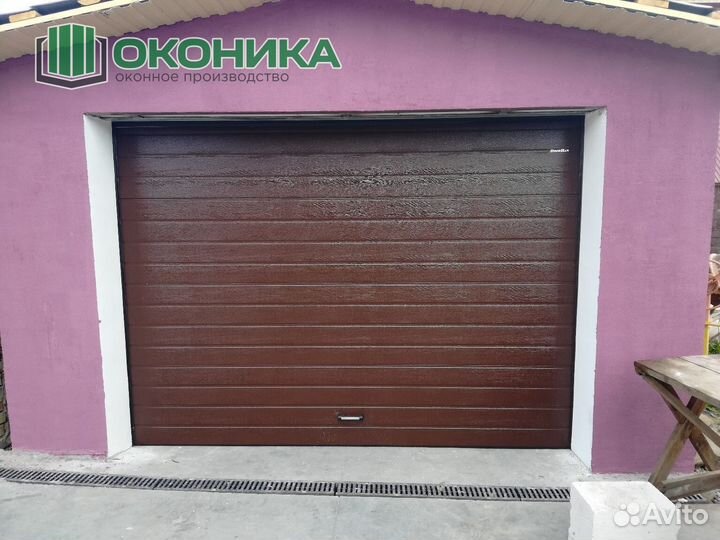 Ворота гаражные секционные