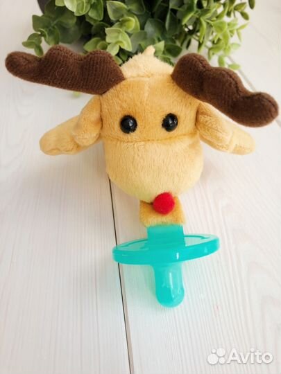 Именной держатель для соски/ грызунок, слингобусы