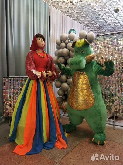 Ростовая кукла дракон символ года