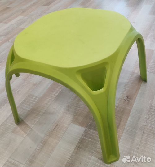 Стол и кресло детское плетеное