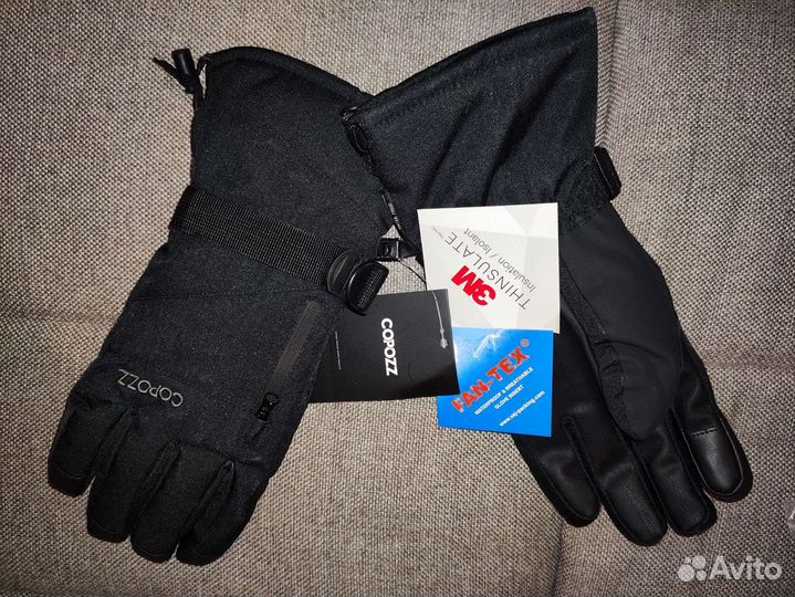 Горнолыжные перчатки, варежки Copozz