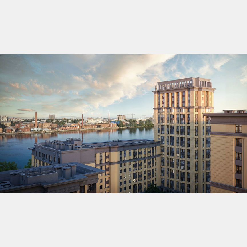 2-к. квартира, 60,5 м², 7/14 эт.