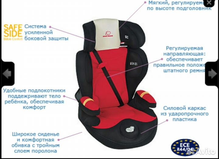 Автомобильное детское кресло