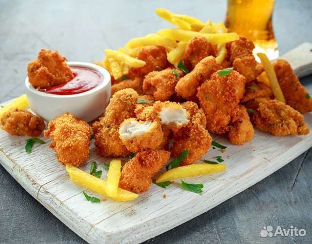 Упаковщик/ца наггетсов 3х раз пит Вахта/прожив