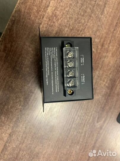 Регулятор напряжения 10кВт, с экраном