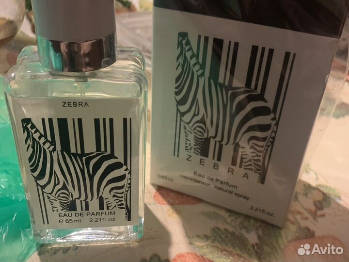 Парфюм мужской zebra