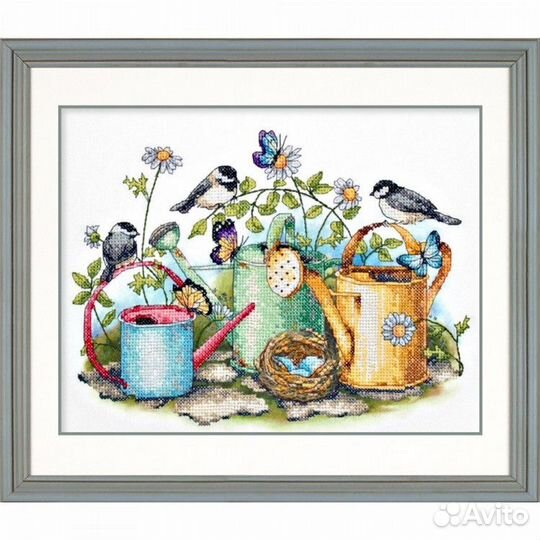 Набор для вышивания Dimensions Садовые лейки