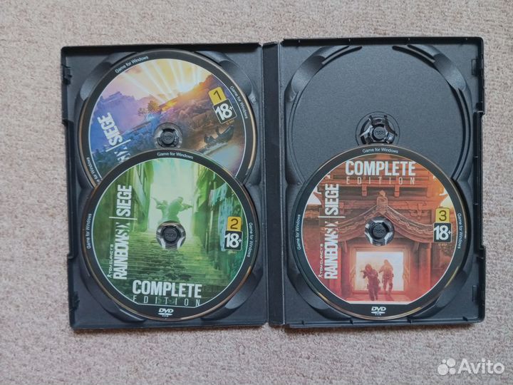 Игра DVD Tom Clancy's Rainbow Six Siege Complete E