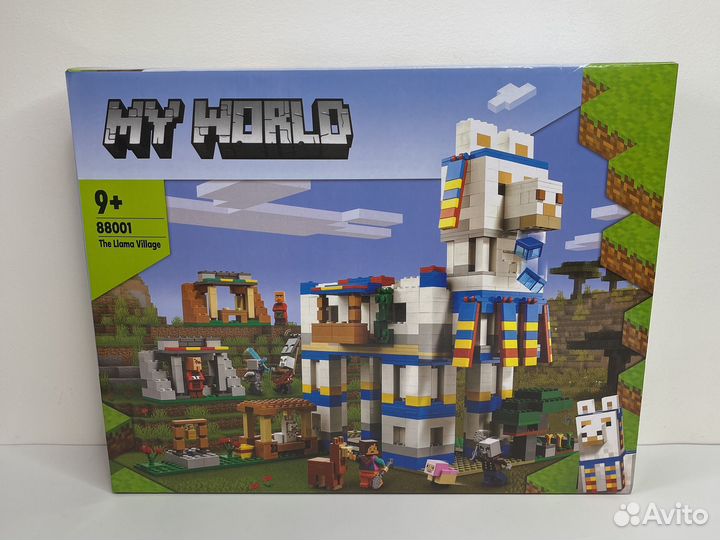 Конструктор Minecraft Деревня лам