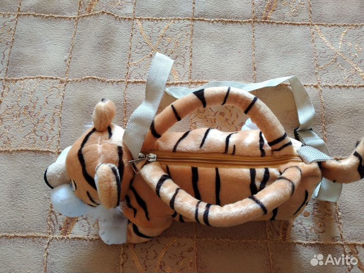 Мягкая игрушка-сумка Тигренок