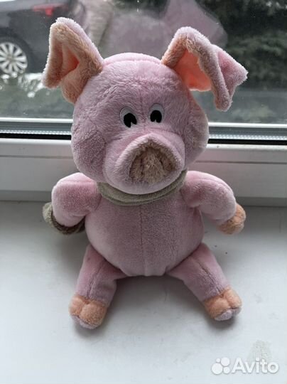 Игрушка Свинка. Розовая