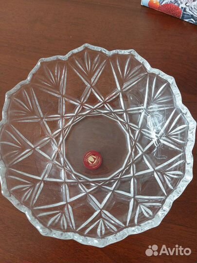 Салатник хрустальный