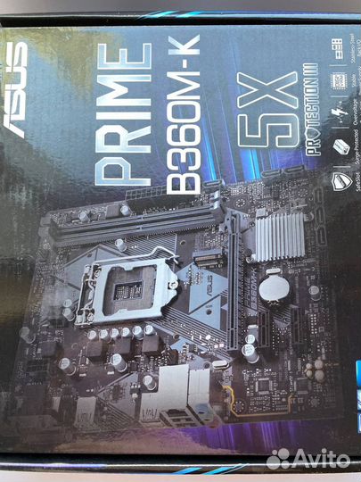 Материнская плата asus prime B360M-K