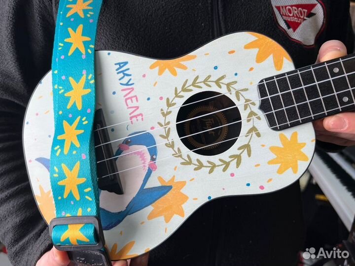 Укулеле flight концерт с ремнем