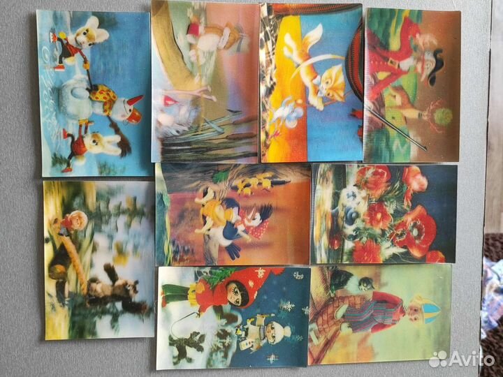 Коллекционные открытки и календарики