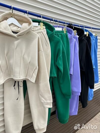 Флисовый костюм женский