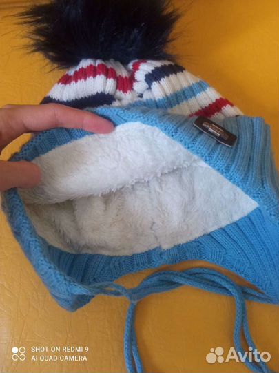 Шапка для мальчика зимняя