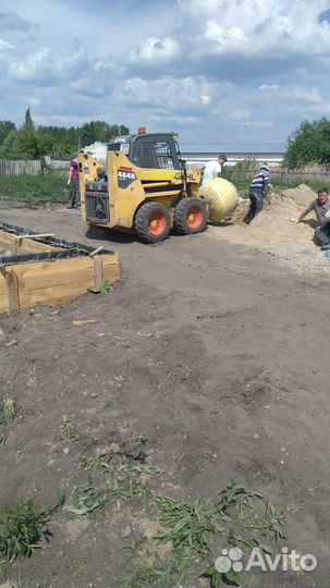 Услуги минипогрузчика