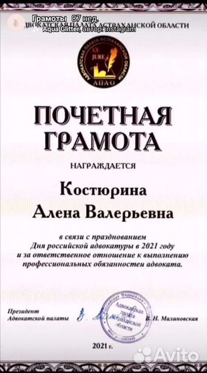 Адвокат по уголовным, гражданским делам