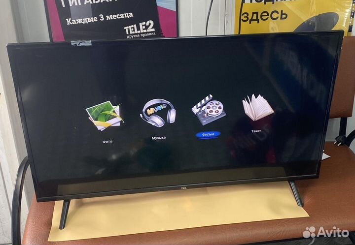 Телевизор Tcl Led40D3000