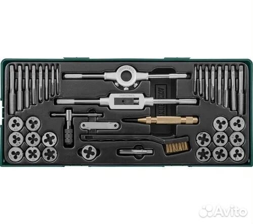 Набор метчиков и плашек Jonnesway AG10001SP