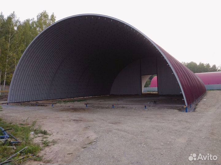 Быстровозводимые здания, ангары, овощехранилище