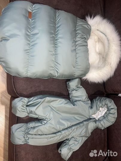 Зимний конверт в коляску