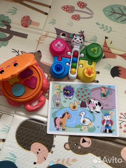 Развивающие игрушки пакетом
