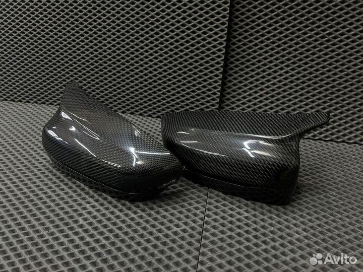 Крышки зеркал Bmw 5 g30 m5 стиль карбон