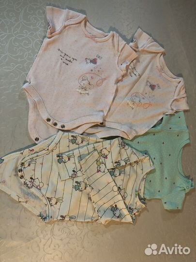 Пакет вещей на девочку 50 -68см