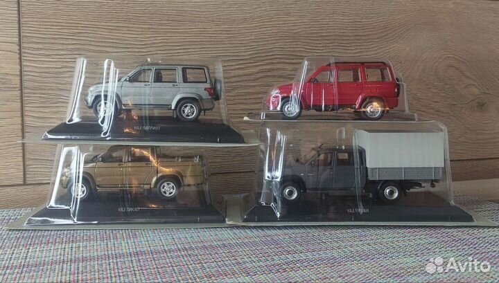 УАЗ патриот, профи, 1/43