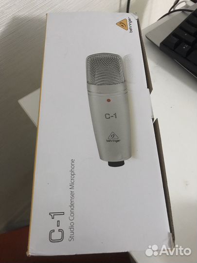 Студийный микрофон behringer c1 xlr