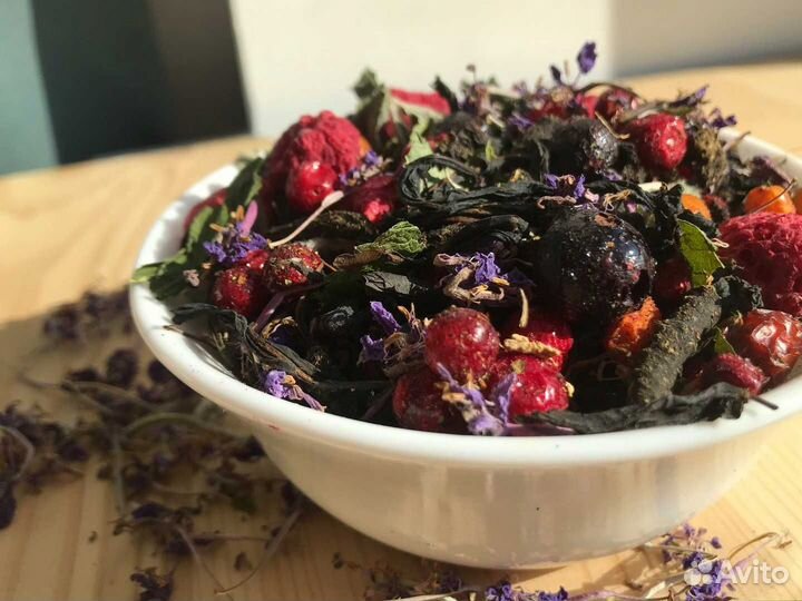 Иван-чай 1кг Ягоды и травы, ресторанный