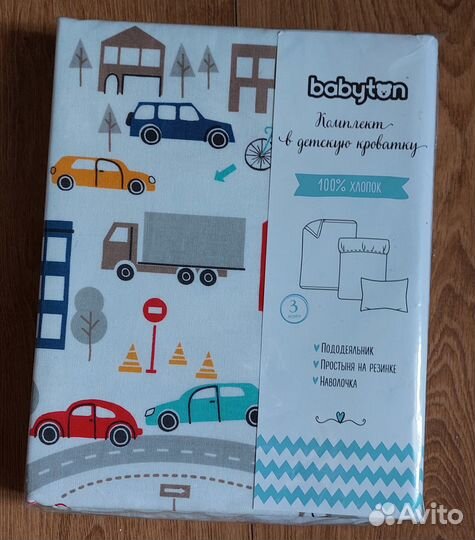 Детское постельное белье в детскую кроватку