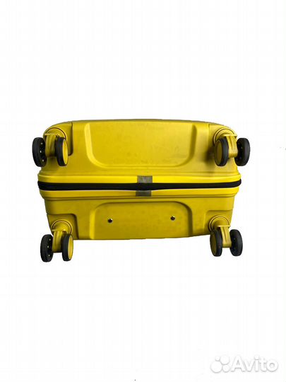 Чемодан из полипропилена, желтый, размер L
