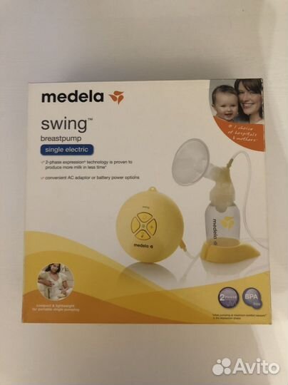 Молокоотсос электрический medela swing
