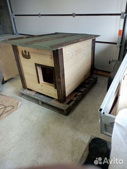 Будка для собаки утепленная