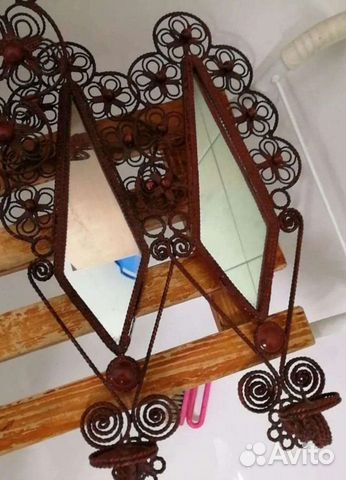 Подсвечники зеркало