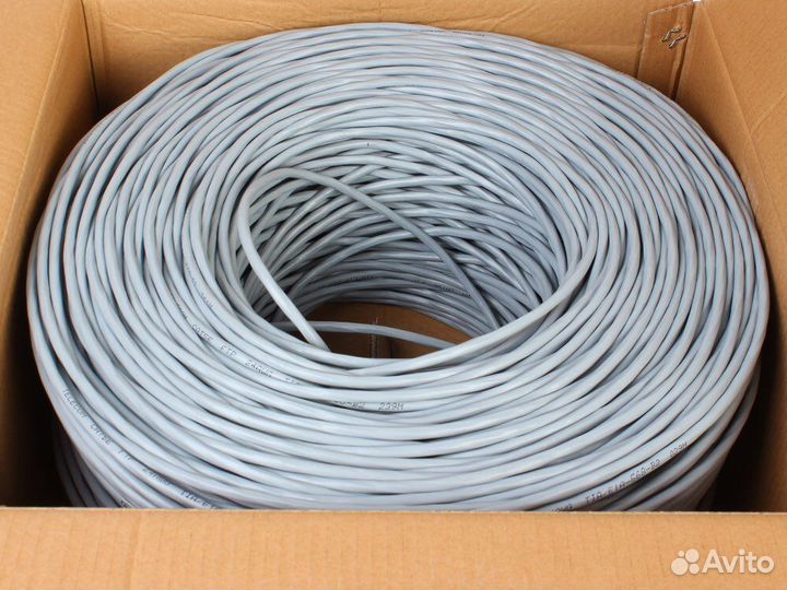 Витая пара, патч корд, интернет кабель, RJ45